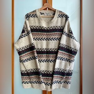 Topman grandpa style crewneck sweater